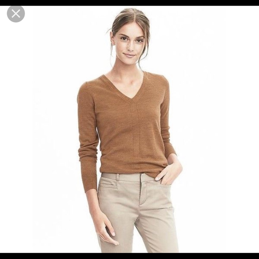 Banana Republic Merino Wool Sweater in Navy